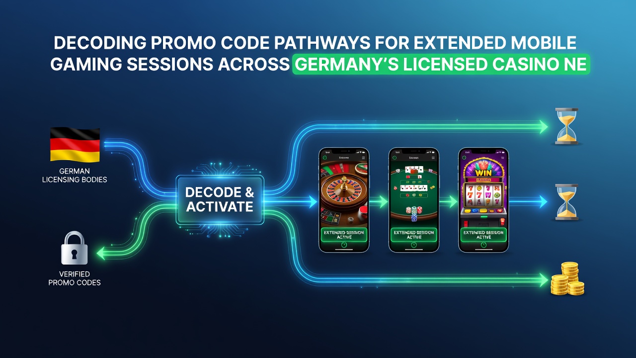 Mobile App-Oberfläche mit Promo-Code-Eingabe in einem lizenzierten deutschen Casino