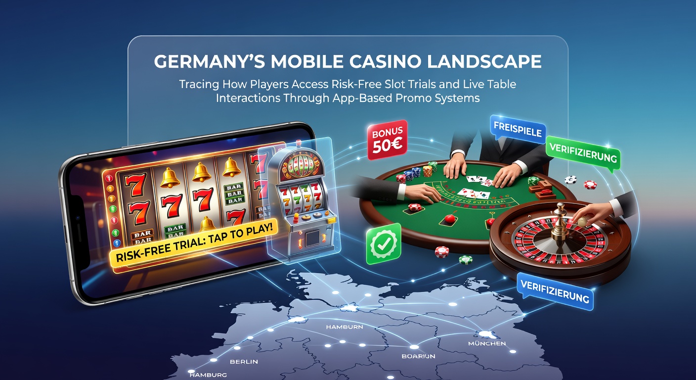 Mobile Casino Apps mit Promo-Systemen für risikofreie Slot-Trials und Live-Tische in Deutschland