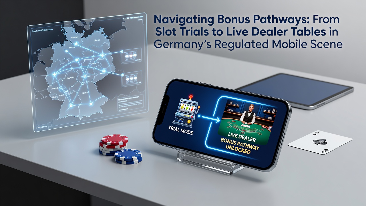 Live Dealer Tisch in einer deutschen Mobile Casino App