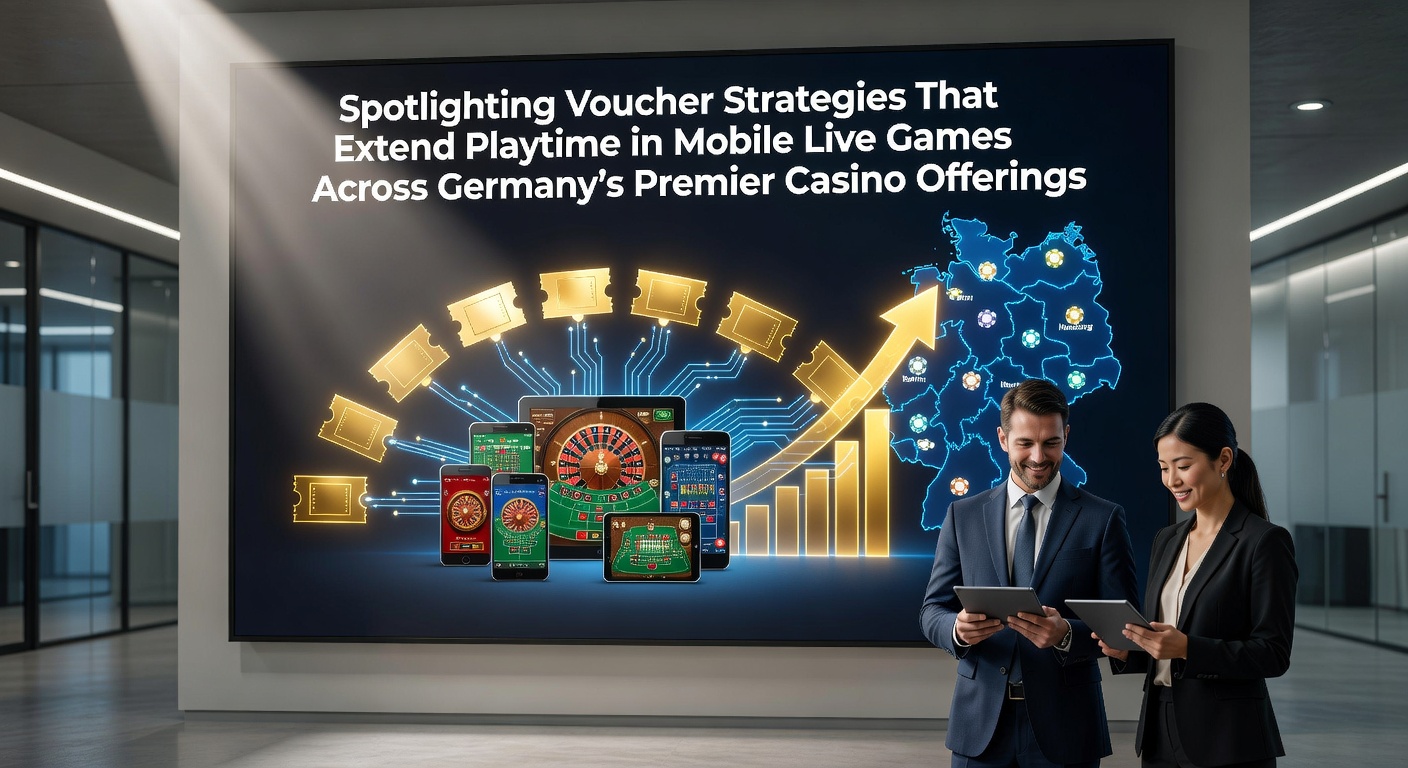 Darstellung von Gutschein-Strategien in mobilen Live-Casino-Spielen auf Smartphones mit deutschen Casino-Apps